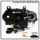 Spyder BMW X5 E70 07-10 Xenon/HID AFS High-Power LED Headlights - Black PRO-YD-BMWE7007AFSHIDAP-BK 5088239