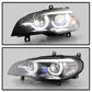 Spyder BMW X5 E70 07-10 Xenon/HID AFS High-Power LED Headlights - Black PRO-YD-BMWE7007AFSHIDAP-BK 5088239