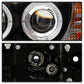 Spyder BMW E87 1-Series 08-11 Projector Headlights LED Halo Black High H1 Low H7 PRO-YD-BMWE87-HL-BK 5008985