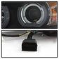 Spyder BMW E90 3-Series 06-08 4DR V2 Headlights - HID Only - Black PRO-YD-BMWE9005V2-HID-DRL-BK 5083852