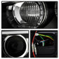 Spyder 08-10 BMW F92 3 Series Projector Headlights - LED DRL - Black (PRO-YD-BMWE9208-DRL-BK) 5085184