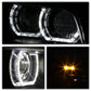 Spyder 08-10 BMW F92 3 Series Projector Headlights - LED DRL - Black (PRO-YD-BMWE9208-DRL-BK) 5085184
