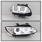 Spyder 08-10 BMW F92 3 Series Proj Headlight - High Beam H3 DRL LED - Chrome - PRO-YD-BMWE9208-DRL-C 5086518