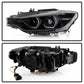 Spyder 12-14 BMW F30 3 Series 4DR Projector Headlights - Black PRO-YD-BMWF3012-AFSHID-BK 5086754