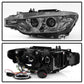 Spyder 12-14 BMW F30 3 Series 4DR Projector Headlights - LED DRL - Smoke (PRO-YD-BMWF3012-DRL-SM) 5084361