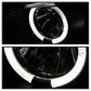 Spyder BMW Z3 96-02 Projector Headlights LED Halo Black High H1 Low H1 PRO-YD-BMWZ396-HL-BK 5009081
