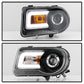 Spyder Chrysler 300C 05-10 Projector Headlights LED DRL Black High/Low H7 PRO-YD-C300C-DRL-BK 5075659