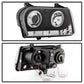 Spyder Chrysler 300 05-08 Projector Headlights LED Halo LED Blk (Not Included) PRO-YD-C305-HL-BK 5009180