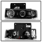 Spyder Chevy Astro 95-05/GMC Safari 95-05 Projector Headlights LED Halo Black PRO-YD-CA95-HL-BK 5009210
