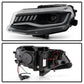 Spyder Chevy Camaro 16-18 (Do Not Fit Halogen) Projector Headlights Black PRO-YD-CCAM16HIDSI-SEQ-BK 5087379