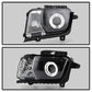Spyder Chevy Camaro 10-13 Projector Headlights Dual Halo LED Halo Blk High/ PRO-YD-CCAM2010-HL-BK 5034236