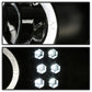 Spyder Chevy Cavalier 95-99 Projector Headlights LED Halo replaceanle LEDs Blk PRO-YD-CCAV95-BK 5009265
