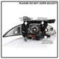 Spyder Chevy Cavalier 95-99 Projector Headlights LED Halo replaceanle LEDs Blk PRO-YD-CCAV95-BK 5009265