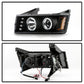 Spyder Chevy Colorado 04-12 Projector Headlights Halogen- LED Halo Blk PRO-YD-CCO04-HL-BK 5074140