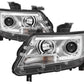 Spyder Chevy Colorado 15-17 Projector Headlights - Light Bar LED - Chrome