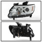 Spyder Chevy Colorado 15-17 Projector Headlights - Light Bar LED - Chrome