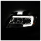 Spyder Chevy Colorado 15-17 Projector Headlights - Light Bar LED - Chrome