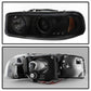 Spyder GMC Sierra 1500/2500 99-06 Projector Headlights LED Halo LED Blk Smke PRO-YD-CDE00-HL-BSM 5078292