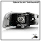 Spyder GMC Sierra 1500/2500/3500 99-06 V2 Projector Headlights - DRL - Black PRO-YD-CDE00V2-LB-BK 5084521