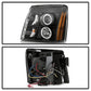 Spyder Cadillac Escalade 02-06 Projector Halogen Model- LED Halo DRL Blk PRO-YD-CE02-DRL-BK 5037947