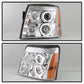 Spyder Cadillac Escalade 02-06 Projector Halogen Model- LED Halo DRL Chrm PRO-YD-CE02-DRL-C 5037930