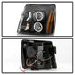 Spyder Cadillac Escalade 02-06 Projector Xenon/HID Model- LED Halo DRL Blk PRO-YD-CE02-HID-DRL-BK 5042286