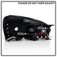 Spyder Chevy Malibu 04-07 Projector Headlights LED Halo LED Black High H1 Low H1 PRO-YD-CM04-HL-BK 5042675