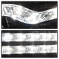 Spyder Chevy Silverado 1500 07-13 V2 Projector Headlights - LED DRL - Black PRO-YD-CS07V2-DRL-BK 5083524
