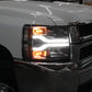 Spyder Chevy Silverado 1500 07-13 Version 3 Projector Headlights - Black PRO-YD-CS07V3-LBDRL-BK 5083609