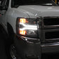 Spyder Chevy Silverado 1500 07-13 Version 3 Projector Headlights - Black PRO-YD-CS07V3-LBDRL-BK 5083609