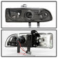 Spyder Chevy S10 98-04 Projector Headlights LED Halo Smke - Low H1 PRO-YD-CS1098-SMC 5009562