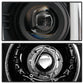 Spyder Chevy Silverado 1500 14-16 Projector Headlights Light Bar DRL Blk PRO-YD-CS14-LBDRL-BK 5079473