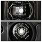 SPYDER 20-23 Chevy Silverado 2500/3500 Proj Headlights - LED DRL - Black PRO-YD-CSHD20SI-SEQ-BK 5088796