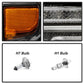 SPYDER 20-23 Chevy Silverado 2500/3500 Proj Headlights - LED DRL - Black PRO-YD-CSHD20SI-SEQ-BK 5088796