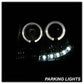 Spyder Chevy Suburban 1500 07-14 Projector Headlights LED Halo LED Blk PRO-YD-CSUB07-HL-BK 5009647