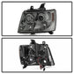 Spyder Chevy Suburban 1500 07-14 Projector Headlights LED Halo LED Smke PRO-YD-CSUB07-HL-SM 5009661