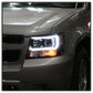 Spyder 07-14 Chevy Suburban/1500/2500/Tahoe V2 Projector Headlights Blk PRO-YD-CSUB07V2-DRL-BK 5082565