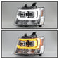 Spyder 07-14 Chevy Suburban/Tahoe V2 Projector Headlights LED Turn Sig Chrome PRO-YD-CSUB07V3-SB-C 5086235