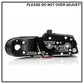 Spyder Dodge Caravan/Grand Caravan 96-00 Projector Headlights LED Halo LEDs- Blk PRO-YD-DC96-BK 5009692