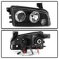 Spyder Dodge Charger 06-10 Projector Headlights Halogen Only - LED Halo LED Blk PRO-YD-DCH05-LED-BK 5009739