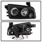 Spyder Dodge Charger 06-10 Projector Headlights Halogen- LED Halo LED Blk Smke PRO-YD-DCH05-LED-BSM 5078353