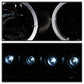 Spyder Dodge Charger 06-10 Projector Headlights Halogen- LED Halo LED Blk Smke PRO-YD-DCH05-LED-BSM 5078353
