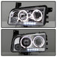 Spyder Dodge Charger 06-10 Projector Headlights Halogen Model- LED Halo LED Chrm PRO-YD-DCH05-LED-C 5009746