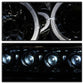 Spyder Dodge Charger 06-10 Projector Headlights Halogen Only - LED Halo LED Smke PRO-YD-DCH05-LED-SM 5009753