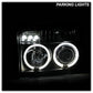 Spyder Dodge Dakota 05-07 Projector Headlights LED Halo Black High H1 Low H1 PRO-YD-DDAK05-BK 5009760