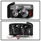 Spyder Dodge Dakota 05-07 Projector Headlights LED Halo Black High H1 Low H1 PRO-YD-DDAK05-BK 5009760