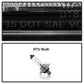 Spyder Dodge Durango 11-13 Halogen Model Only Projector Headlights - Black PRO-YD-DDU11SI-BK 5088284