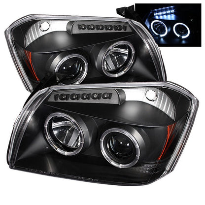 Spyder Dodge Magnum 05-07 Projector Headlights LED Halo LED Blk (Not Included) PRO-YD-DMAG05-LED-BK 5009876
