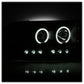 Spyder Dodge Ram 1500 02-05 03-05 Projector Headlights CCFL Halo LED Blk Smke PRO-YD-DR02-CCFL-BSM 5078797
