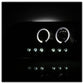 Spyder Dodge Ram 1500 02-05 03-05 Projector Headlights LED Halo LED Blk Smke PRO-YD-DR02-HL-BSM 5078384